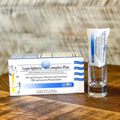 Lypo-Spheric Vitamin B-Complex Plus | Liposomal Technology From Livon-Labs USA - 30 Sachets