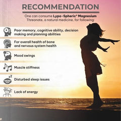 Lypo-Spheric Magnesium Threonate | Liposomal Technology From Livon-Labs USA - 30 Sachets