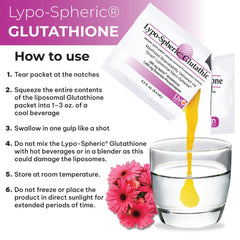 Lypo-Spheric Glutathione | Liposomal Technology From Livon-Labs USA - 30 Sachets