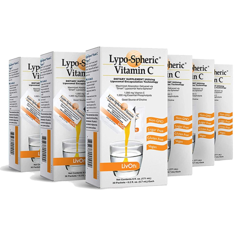 Lypo-Spheric® Vitamin C – Liposomal Technology from Livon-Labs USA- 30 Sachet