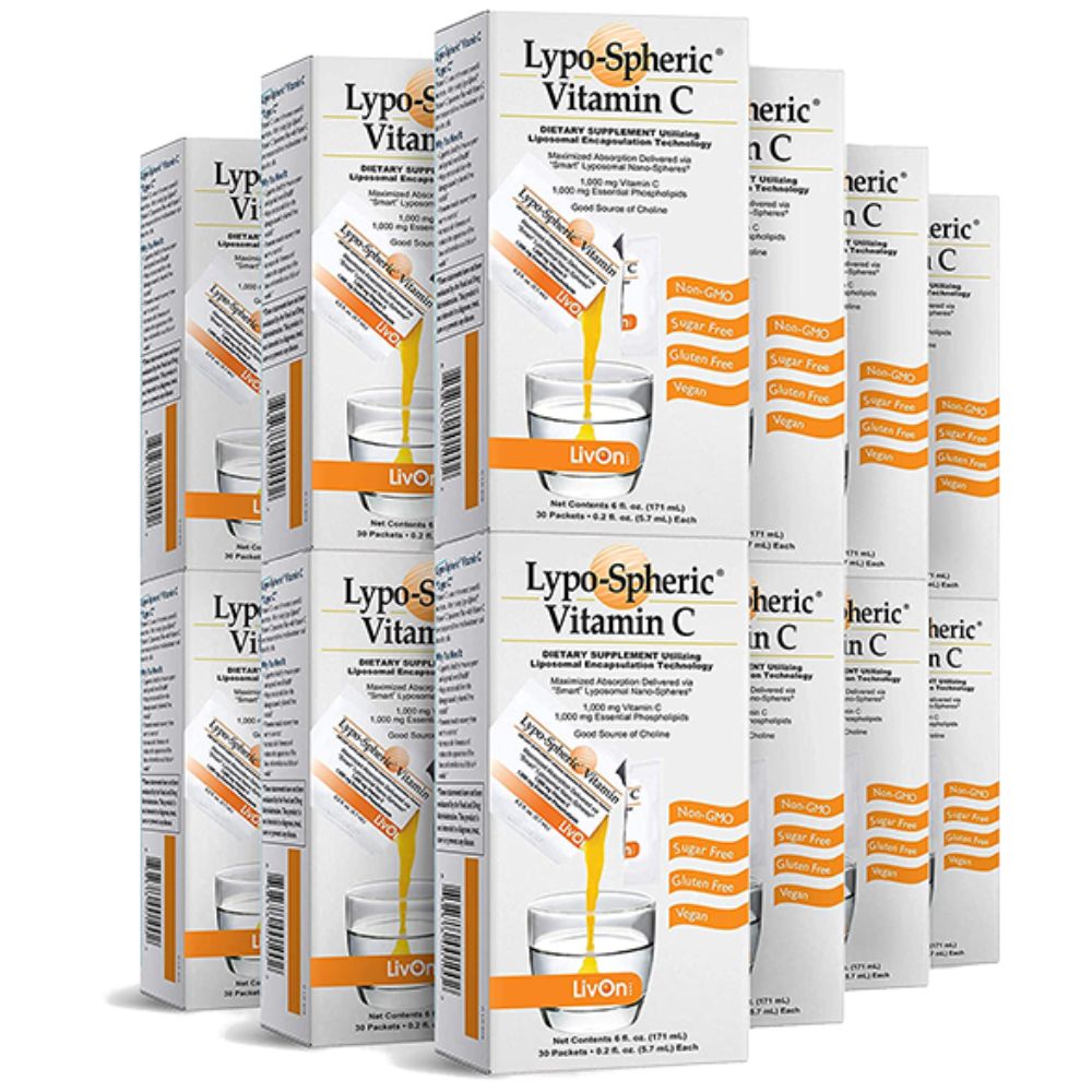 Lypo-Spheric® Vitamin C – Liposomal Technology from Livon-Labs USA- 30 Sachet