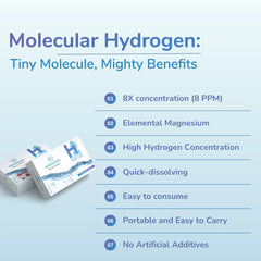 Molecular Hydrogen H2 Tablets - Selective Antioxidant