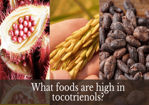 WHAT FOODS ARE HIGH IN TOCOTRIENOLS?